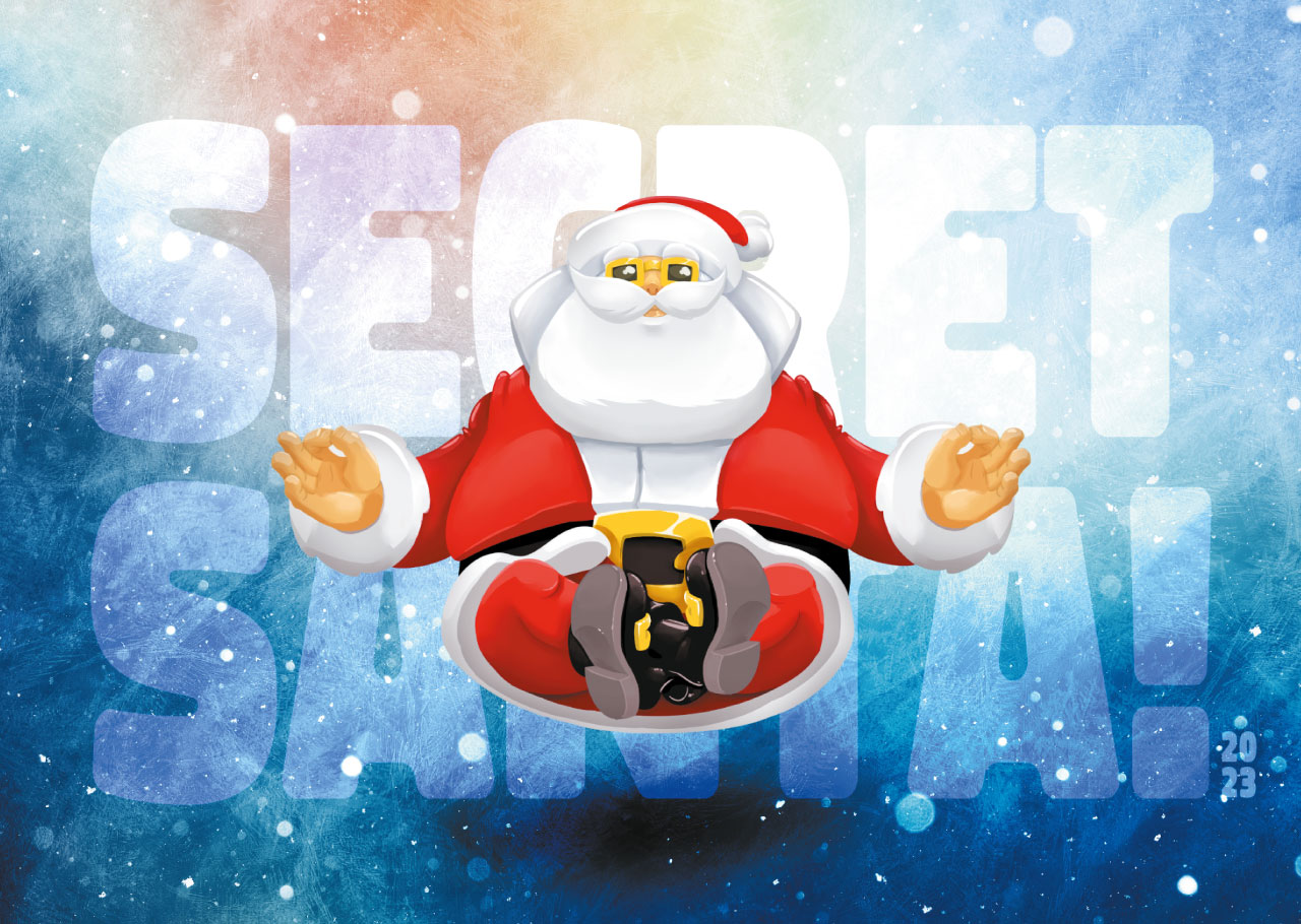 Открытка Secret Santa 2023